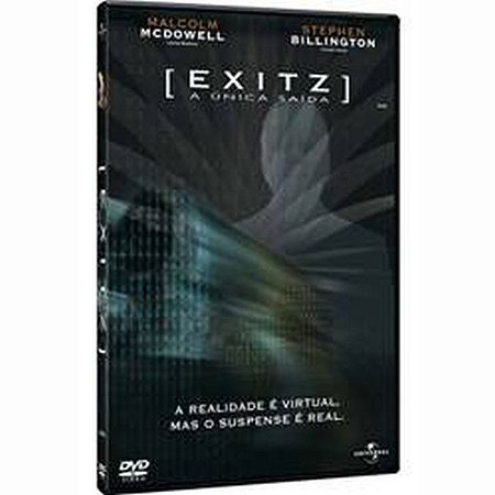 DVD  EXITZ - A UNICA SAIDA - MALCOLM  MCDOWELL