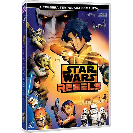 Dvd Star Wars Rebels 1 Temporada Completa - 3 Dvds