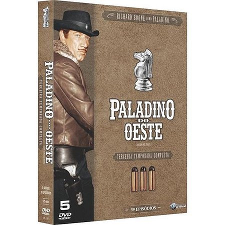 DVD BOX Paladino Do Oeste - 3ª Temporada Completa