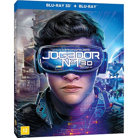 Blu Ray 3d + 2d Jogador Nº 1 - Steven Spielberg