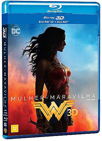 Mulher Maravilha - Blu-Ray 3D/2D + Blu-Ray