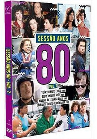 DVD - SESSÃO ANOS 80 VOL. 7 (2 DISCOS)