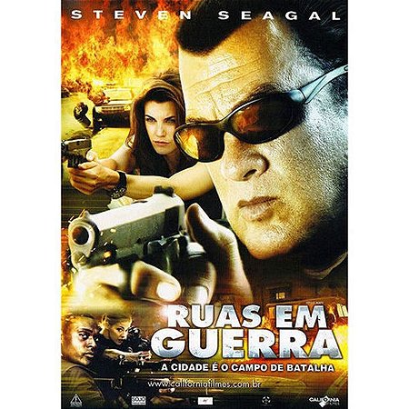 DVD - RUAS EM GUERRA - STEVEN SEAGAL