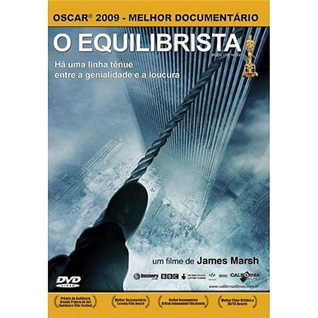 DVD O EQUILIBRISTA  - JAMES MARSH - PHILIPPE PETIT