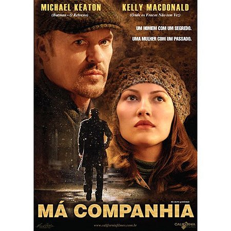 DVD MÁ COMPANHIA - MICHAEL KEATON
