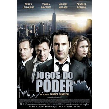 DVD JOGOS DO PODER - FABRICE GENESTAL