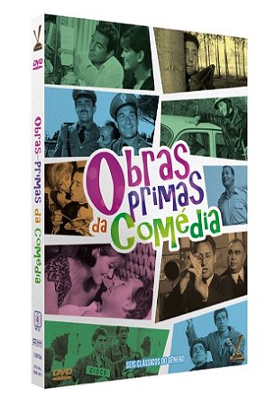 DVD Obras-Primas da Comédia - (3 DVDs)