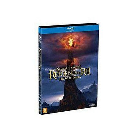 Blu-Ray duplo O Senhor Dos Anéis O Retorno Do Rei Ed Estendida