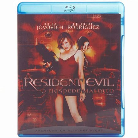 Blu-Ray - Resident Evil - O Hóspede Maldito - Milla Jovovich