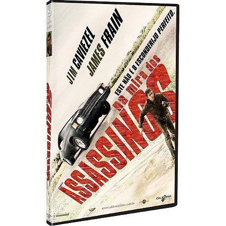 DVD Na Mira dos Assassinos - Jim Caviezel