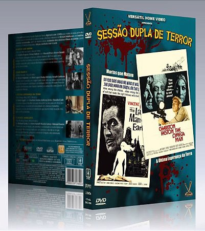 DVD Sessão Dupla de Terror - (2 Discos)
