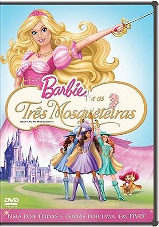DVD Barbie E As Três Mosqueteiras