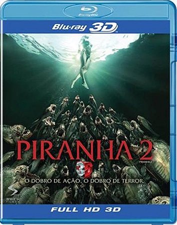Blu-Ray 3D/2D Piranha 2