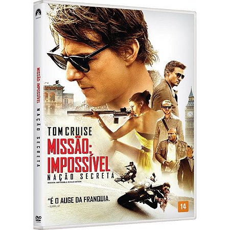 DVD Missao Impossivel - Naçao Secreta