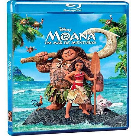 Blu-Ray Moana - Um Mar de Aventuras