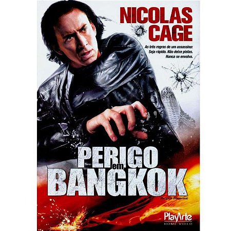 DVD - Perigo em Bangkok - Nicolas Cage