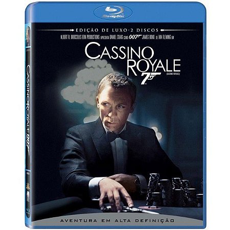 Blu-ray 007 Cassino Royale - Edição de Luxo - Duplo