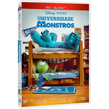 Blu-ray + DVD Universidade Monstros