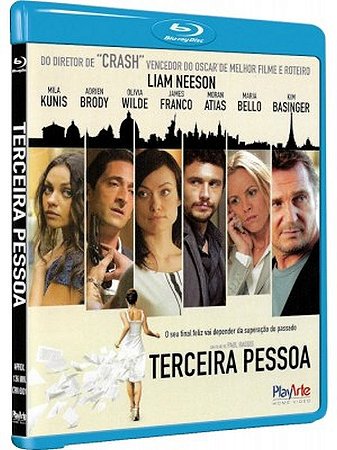 Blu Ray Terceira Pessoa - Liam Neeson