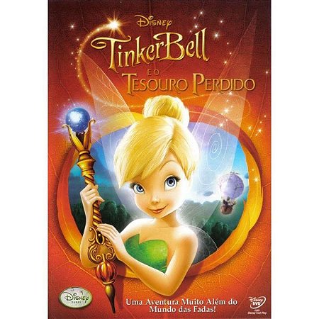 DVD Tinker Bell e o Tesouro Perdido