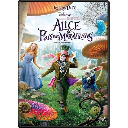DVD Alice no Pais das Maravilhas - Filme