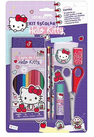 Kit Escolar Camping LEONORA 72198 - Papelaria Literarte