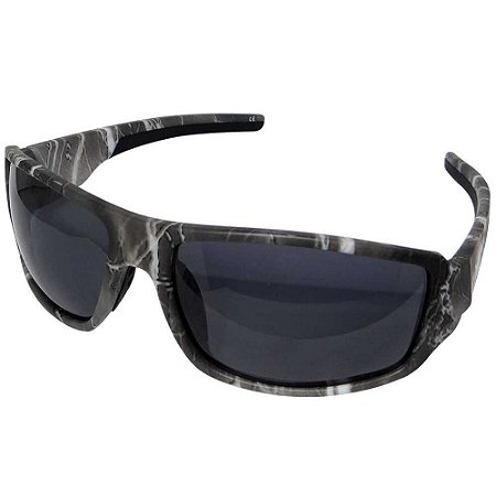 Óculos de Sol Polarizado Yara Dark Vision 01351 - Camo 1 - Lente Smoke