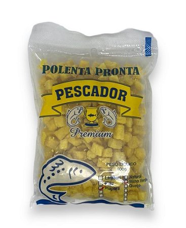 Isca pronta Pescador Premium polenta picada pronta milho verde 100 gramas