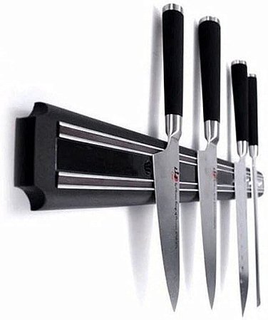 Barra magnética 38 cm Kala para facas de cozinha