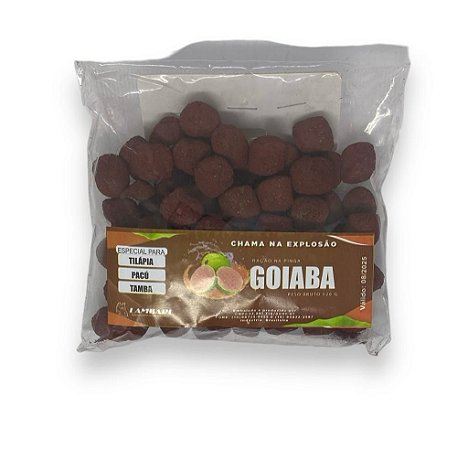 Ração Lambari 15mm sabor Goiaba 120 gr