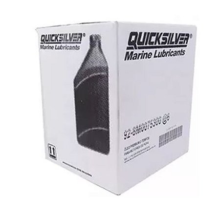 Caixa de óleo Quicksilver TCW-3 2T c/ 6 litros