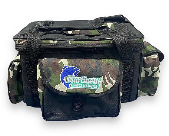 Bolsa apetrecho de Pesca G Camuflada Martinelli New