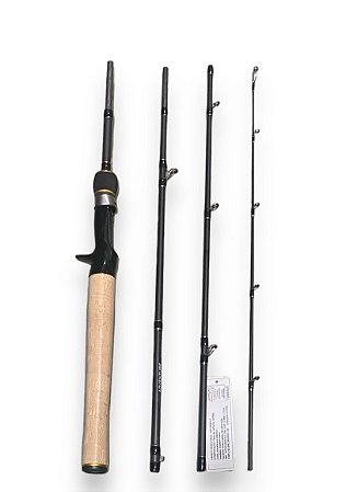 Vara Intergreen Adventure 4 partes ADC56MR-4  cabo EVA bipartido 8-17lb 1,67m carretilha