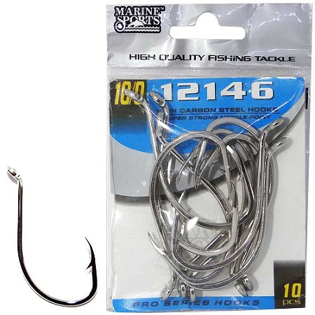 Anzol Marine Sports 12146 Nickel -10/0 com 10