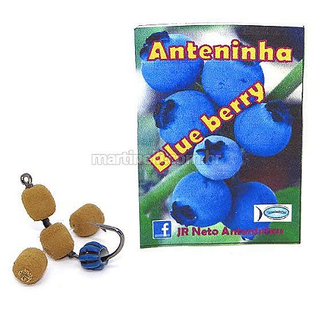 Isca artificial JR Neto Anteninha Blue Berry