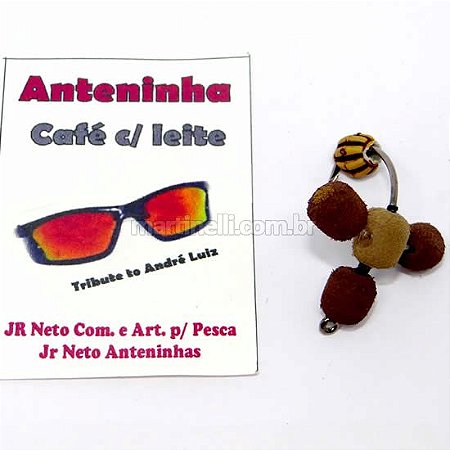 Isca artificial JR Neto Anteninha Café com Leite