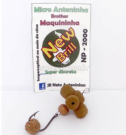 Isca artificial JR Neto micro anteninha NP-2000