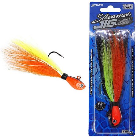 Isca artificial Marine Sports Streamer Jig JH 10g Cor CO By Johnny Hoffmann