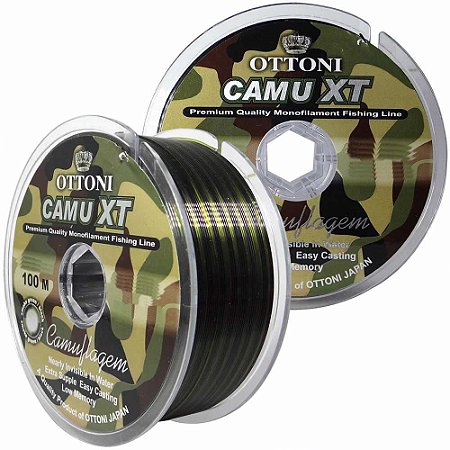 Linha Monofilamento Camu XT 0,50mm - 100m - 70,4 lbs