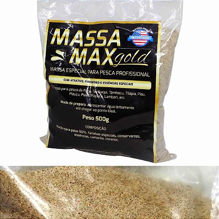 Massa Max Gold 500 gramas