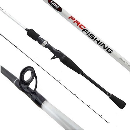 Vara Saint Plus Pro Fishing 561-BC 7-17lb 1,68m p/ carretilha