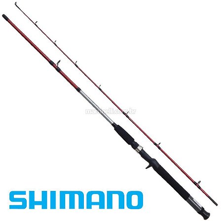 Vara Shimano Cruzar 2602 RED - 6' 8 - 16 lbs 1.8m (2 Partes - Carretilha)