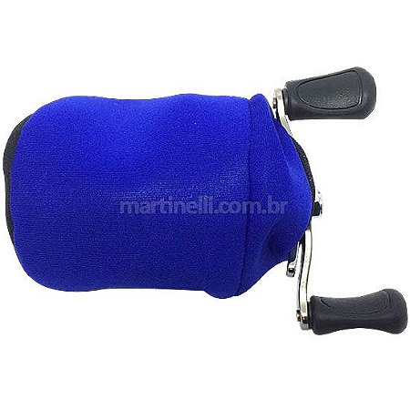 Protetor de carretilha neoprene - perfil alto cor: azul
