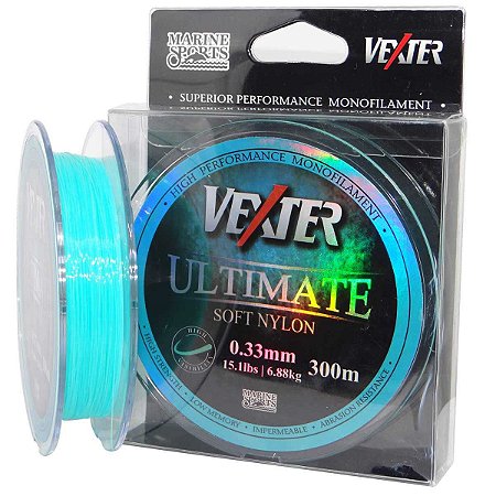 Linha Marine Sports Vexter Ultimate Soft Azul 0,37mm 300m