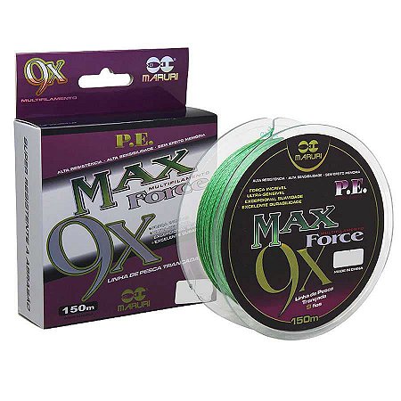 Linha multifilamento Maruri Max Force 9X 0,80mm 150m