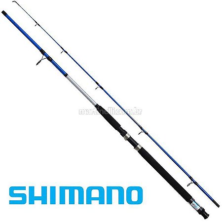Vara Shimano Cruzar M 2502 BLUE - 8-16lb - (5'0") (1,52m) (molinete) (2 partes)