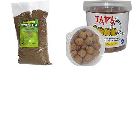 Massa Japonesa Godzila 700g + Massa Japonesa Japamil 90 gram