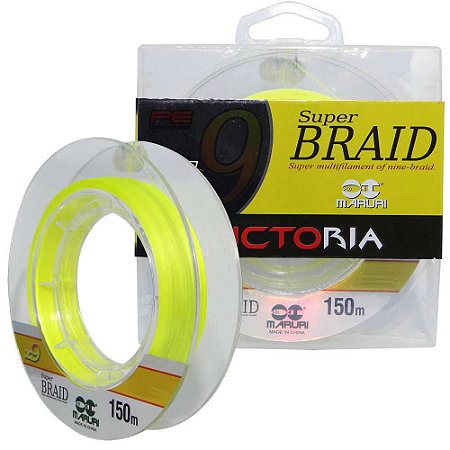 Linha Maruri Mult Victoria 9x 150m Amarelo 0,20mm 21lb