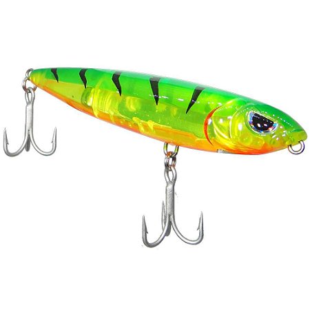 Isca artificial Yara Mad Dog 9cm 13g Cor 11 Fire Tiger - Transpente - 3311