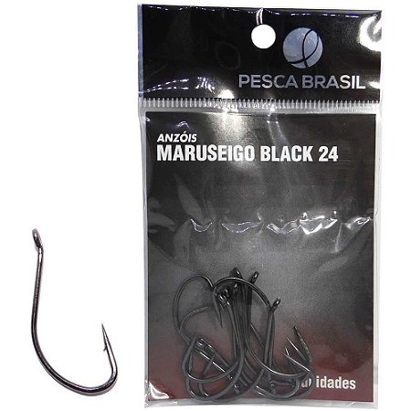 Anzol Pesca Brasil Maruseigo Black 24 094009-un